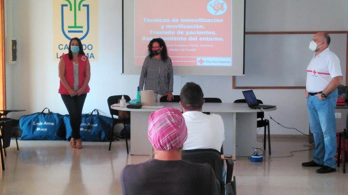 Jornada formativa 'Técnicas de inmovilización, movilización y traslado de pacientes. Aseguramiento del entorno'