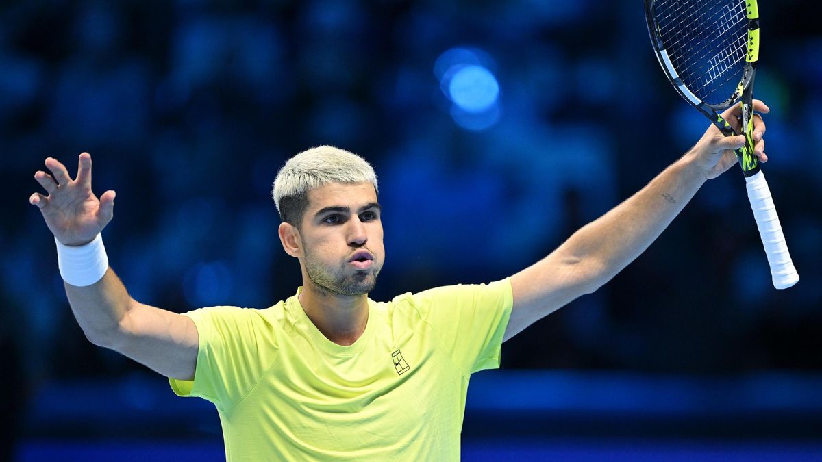 Alcaraz - Musetti: horario y dónde ver por TV el decisivo partido de las Nitto ATP Finals 2025