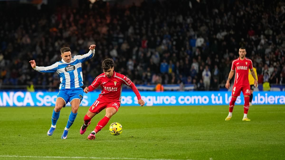 Las imágenes del RC Deportivo de La Coruña - Córdoba CF