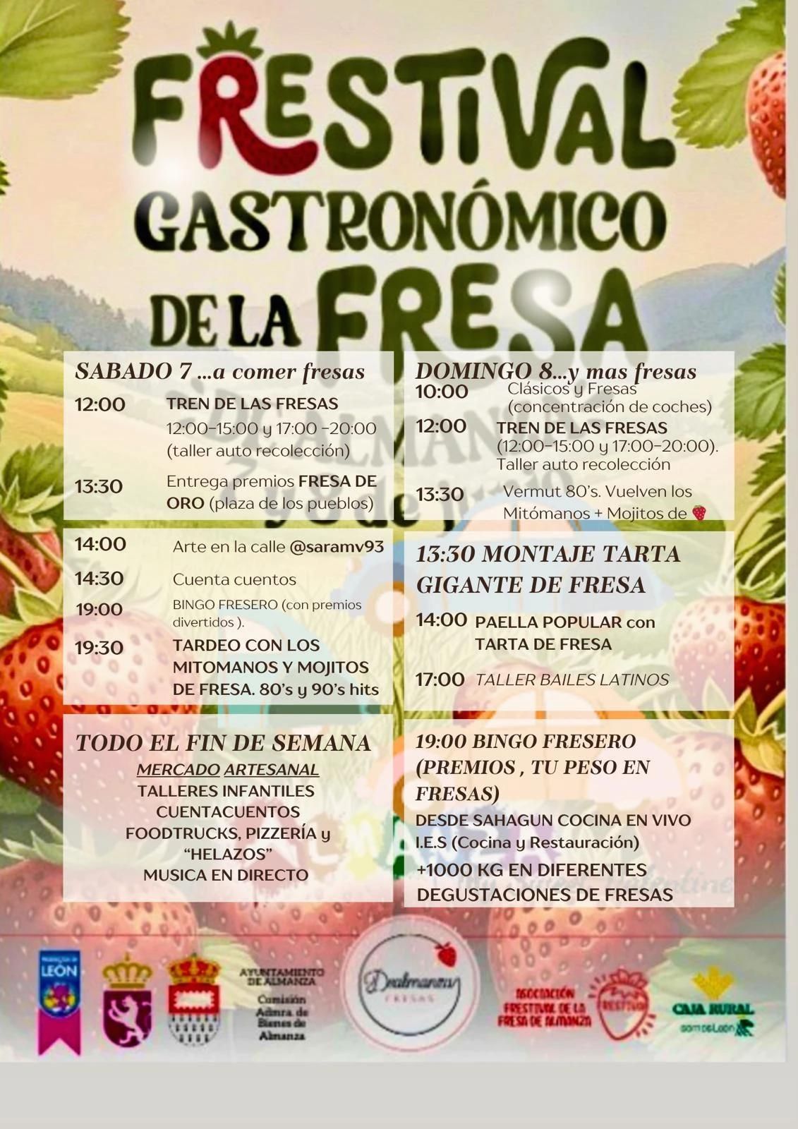 Festival de la Fresa en Almanza.