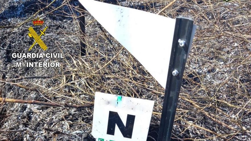 La electrocución de un ave, por falta de medidas, causó el incendio de agosto en Salvatierra los Barros