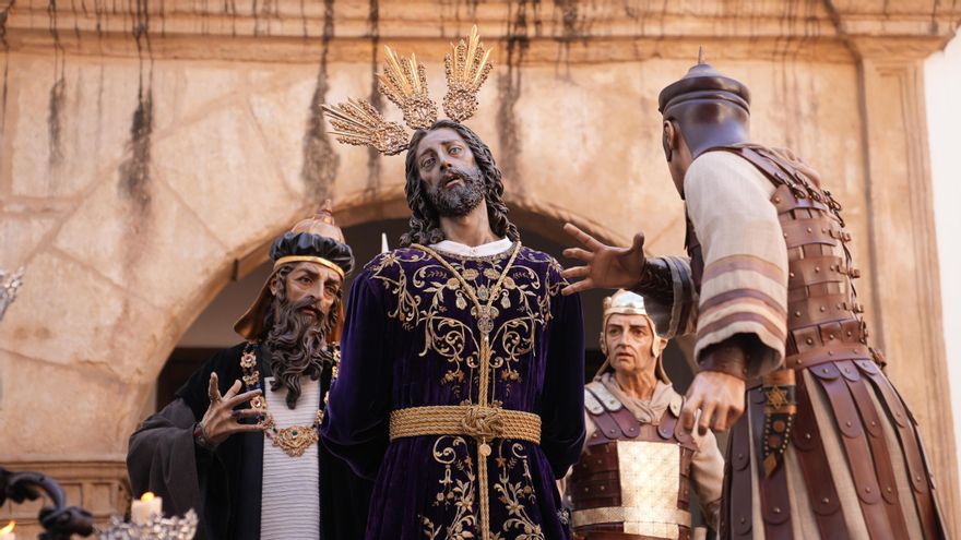 La procesión del Perdón en el Miércoles Santo de Córdoba, en imágenes