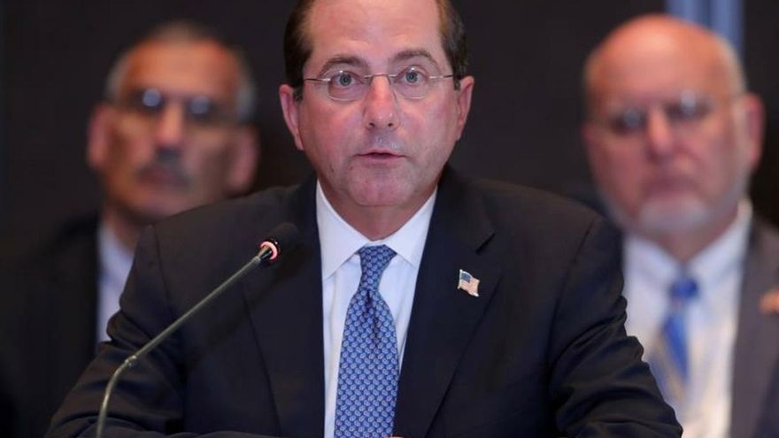 Piden la renuncia en EE.UU. del secretario Azar por el manejo de los niños inmigrantes