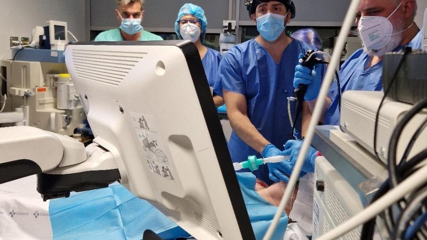 El Hospital Central de Asturias emite para todo el mundo una técnica innovadora para diagnosticar el cáncer de pulmón