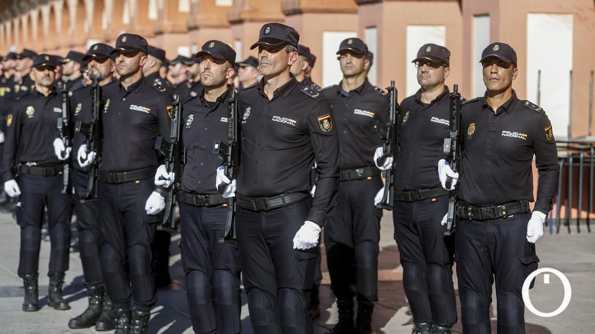 Acto de la Policía Nacional para celebrar su patrón, los Santos Ángeles Custodios