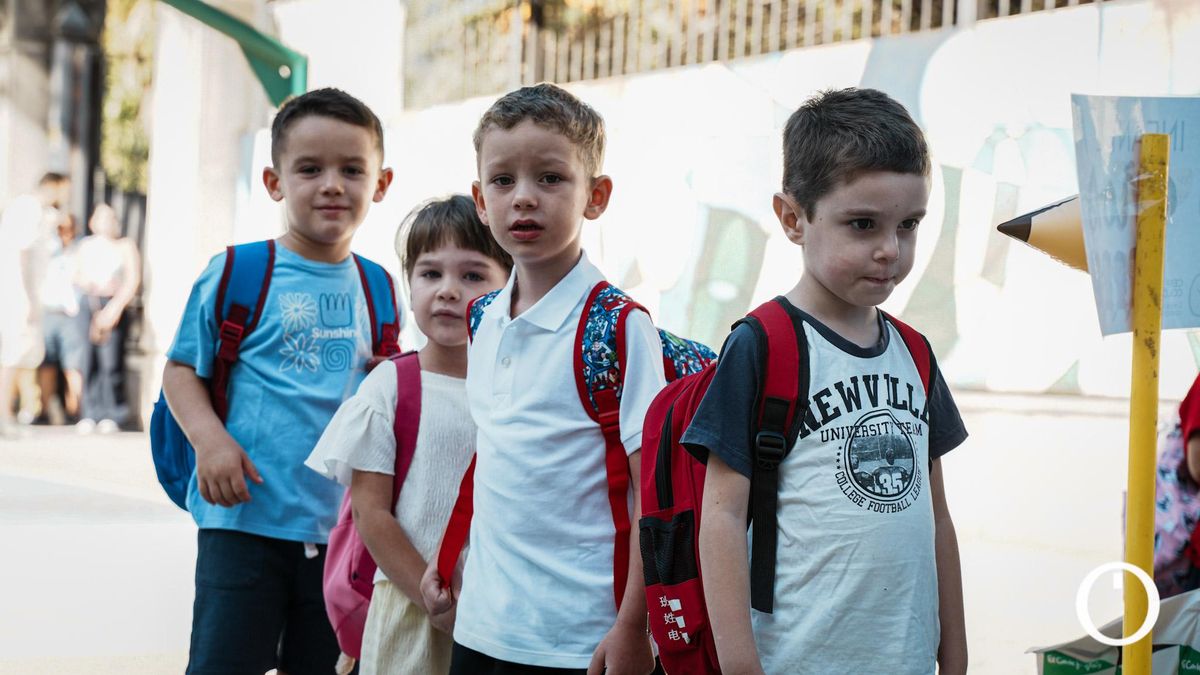 La vuelta al cole en el colegio Colón