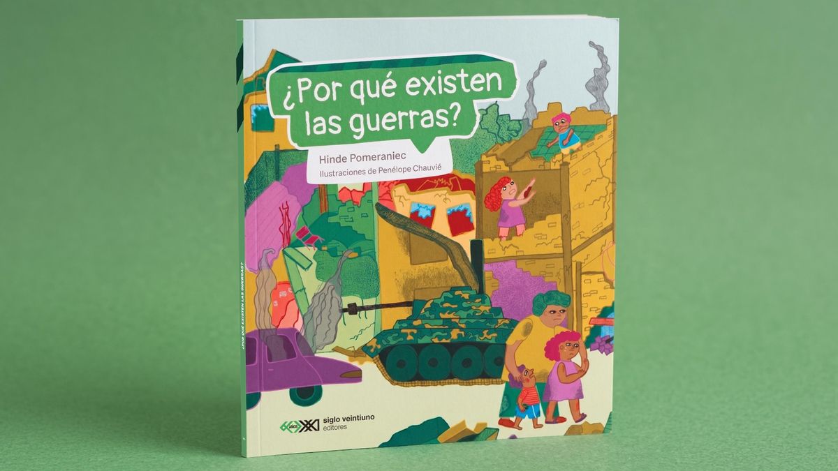 Tapa de "¿Por qué existen las guerras?", de Hinde Pomeraniec