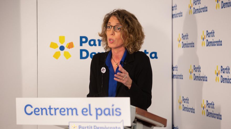 Encuentro Digital de Europa Press con la candidata del PDeCAT a la Presidencia de la Generalitat, Àngels Chacón, el 17 de diciembre de 2020.