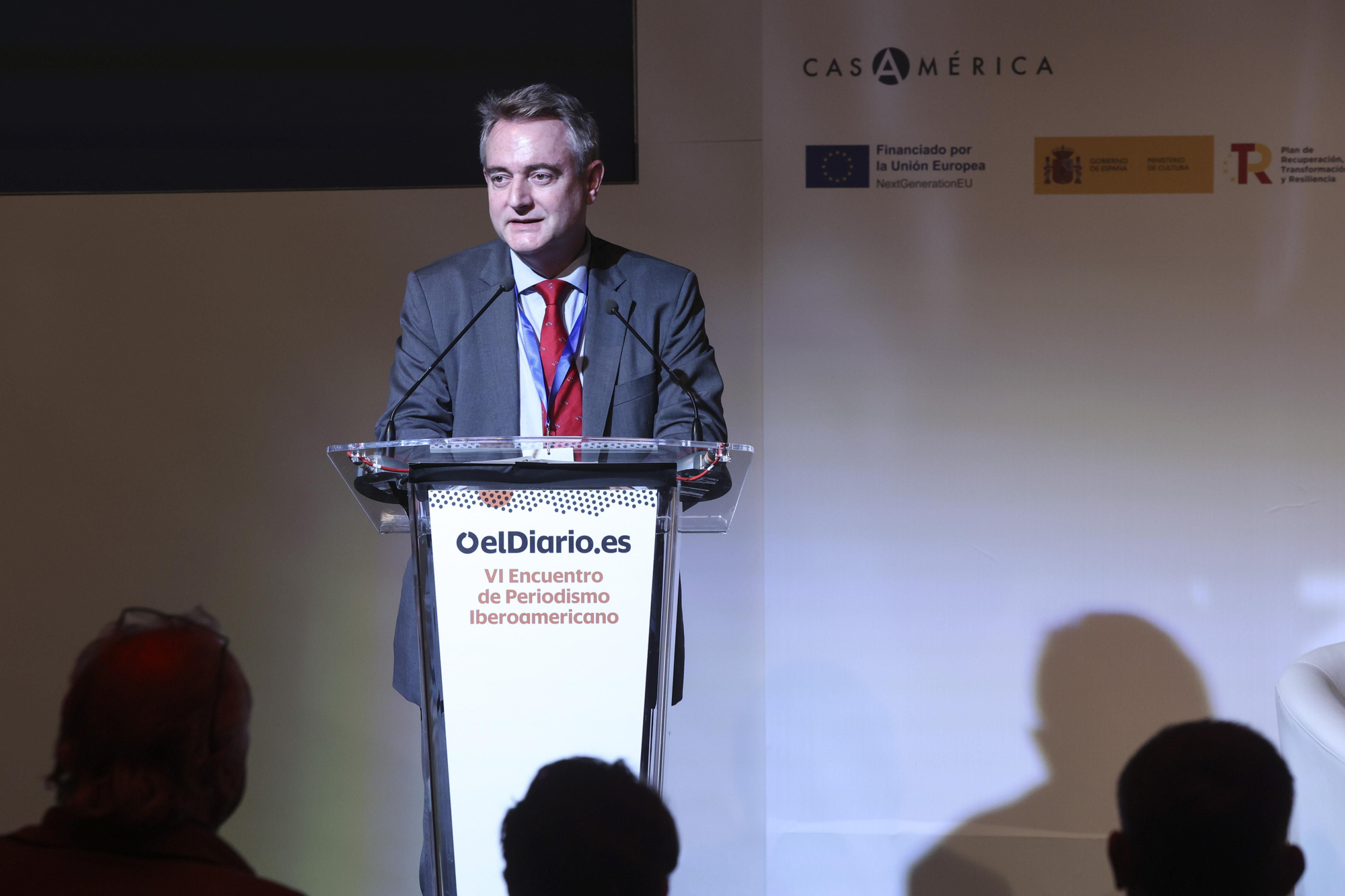 León de la Torre, director general de Casa de América