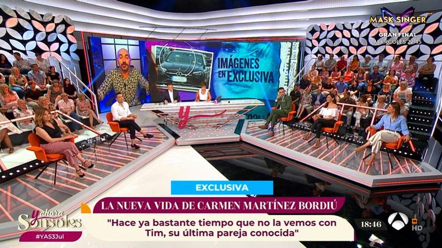 Diego Arrabal en su conexión con 'Y ahora Sonsoles'