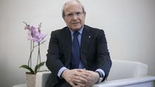José Montilla, en su oficina de expresident en 2018.