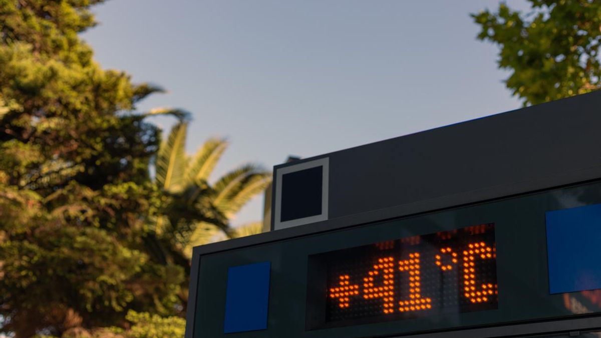 Altas temperaturas en Madrid