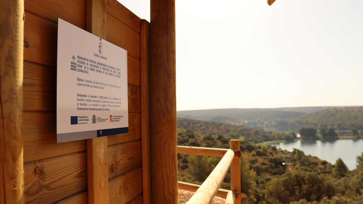 Visita a las obras de restauración del Gran Prior e inauguración del nuevo Centro de visitantes del Parque Natural de Las Lagunas de Ruidera