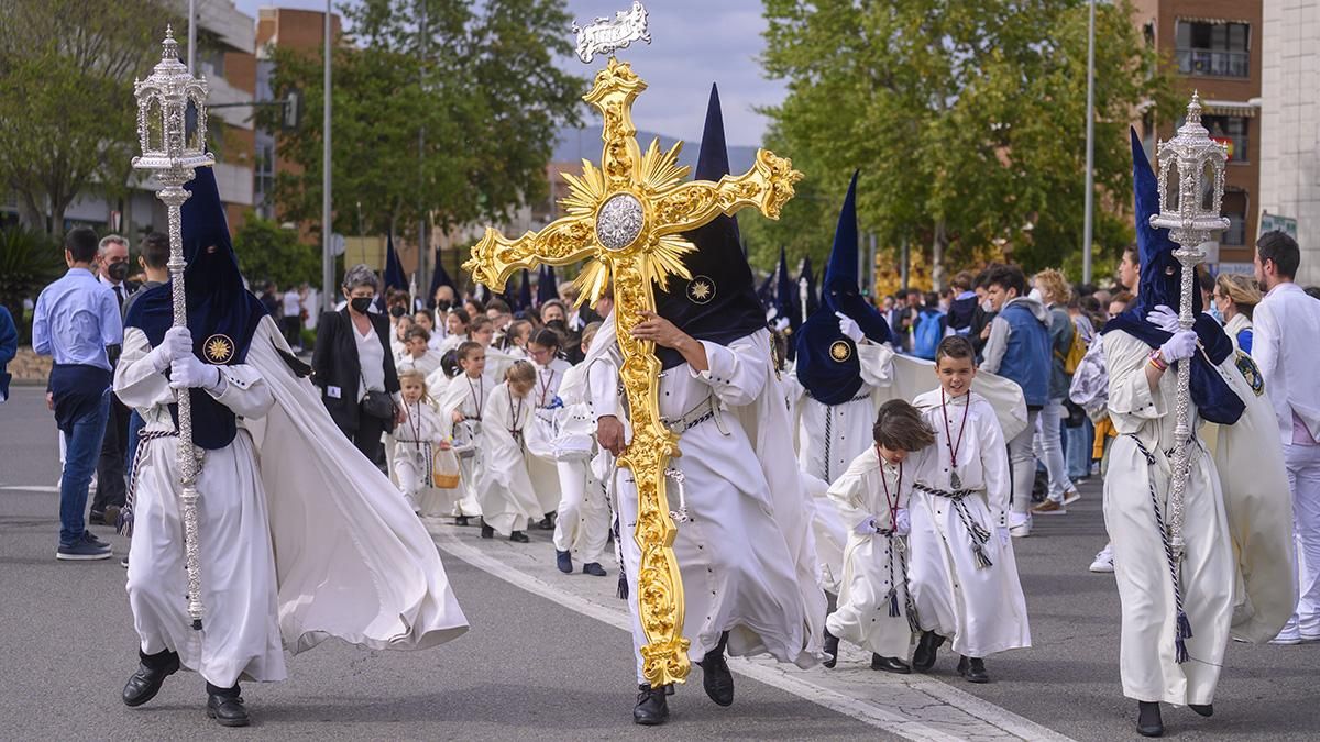 Salida procesional de la Hermandad de la Estrella
