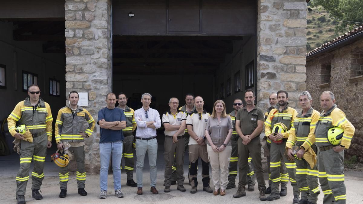 Presentación de la campaña contra incendios del Gobierno de La Rioja