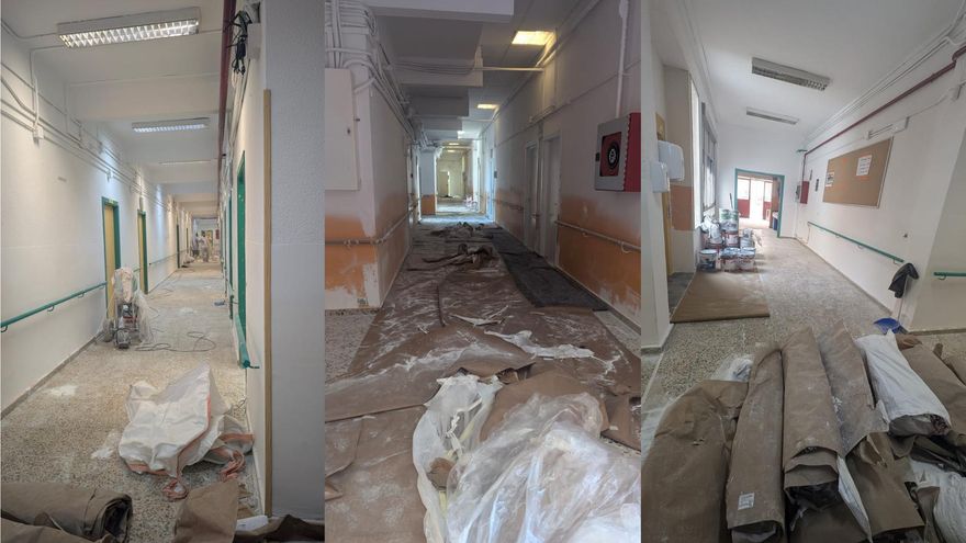 Comenzar un curso de educación especial en Vallecas entre obras y sin comedor: "Roza la inhumanidad"