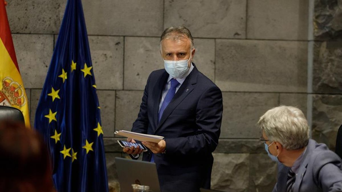 El presidente del Gobierno de Canarias , Ángel Víctor Torres.