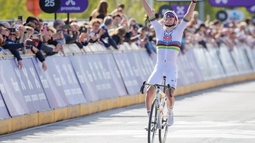 Cartel inigualable del segundo monumento ciclista con Pogacar, Evenepoel, Van der Poel y Van Aert: horarios y dónde ver por TV el Tour de Flandes 2026