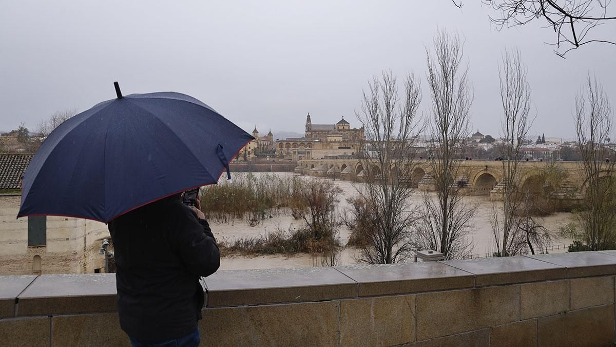 "Calma tensa" en Córdoba en una mañana con pocas incidencias pero todos los ojos puestos en los ríos