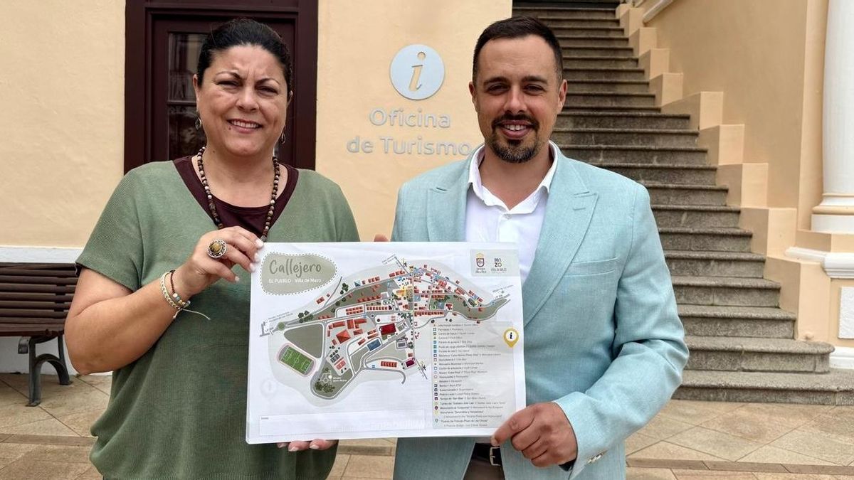 Villa de Mazo estrena un nuevo callejero turístico del casco urbano