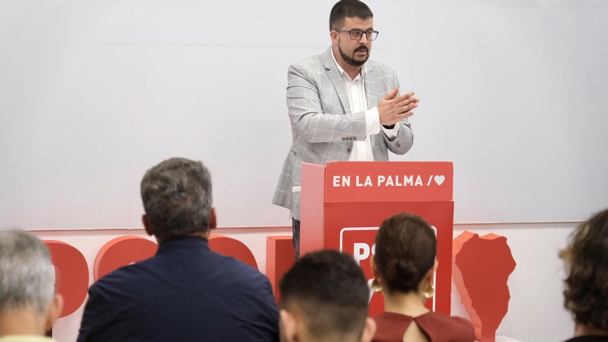 El PSOE exige al presidente del Cabildo que “deje de engañar con la reconstrucción y reclame al Gobierno de Canarias lo que adeuda a La Palma”