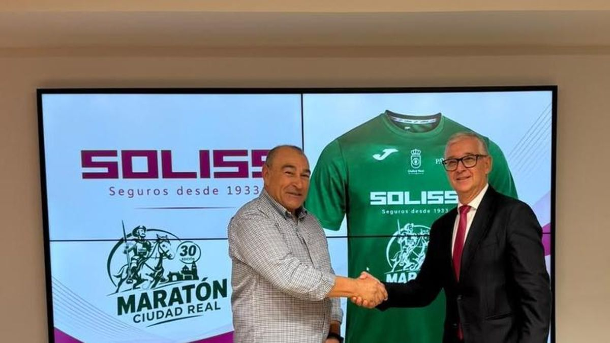 Soliss, patrocinador principal del Quijote Maratón de Ciudad Real en su 30º aniversario