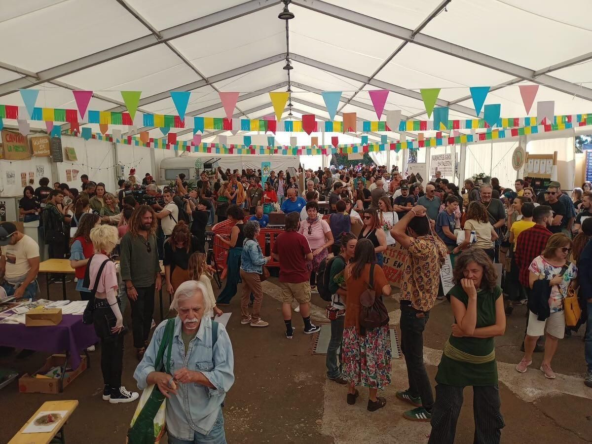 Asistentes al evento 'Puntagorda Foresta Rock'.