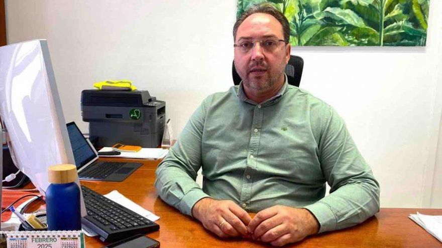 Fernando González, consejero de Residuos del Cabildo de La Palma.