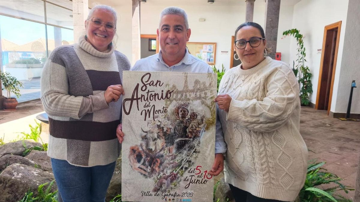 La Villa de Garafía ya tiene cartel de las fiestas de San Antonio del Monte 2026