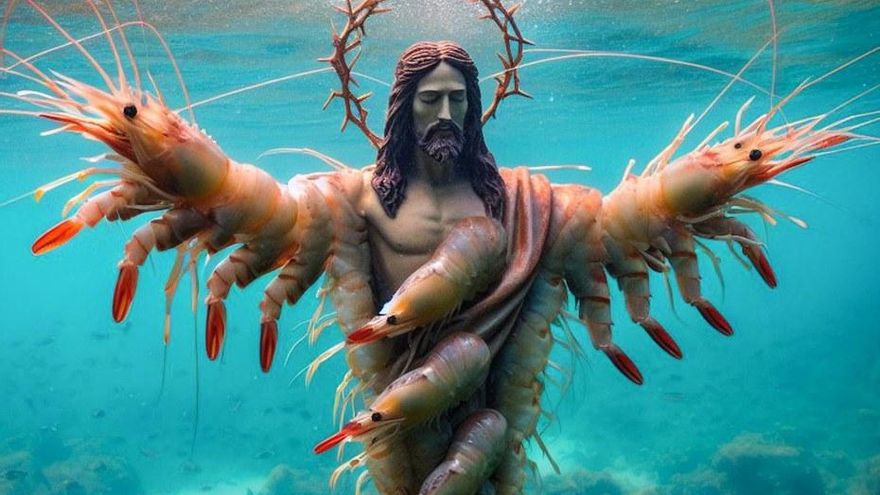 Qué es el 'jesucristo-gamba' y por qué resucitó la teoría de “Internet muerto”