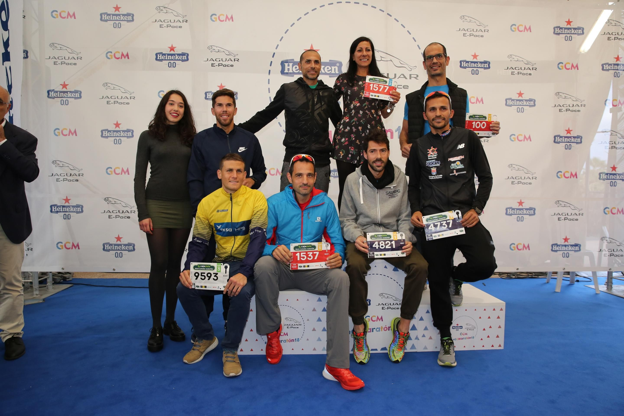 Presentación de los atletas de élite de la Gran Canaria Maratón en Expodeporte. (Alejandro Ramos).