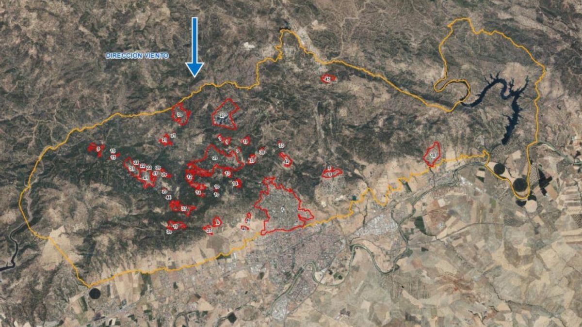 Urbanizaciones potencialmente más susceptibles a experimentar daños.