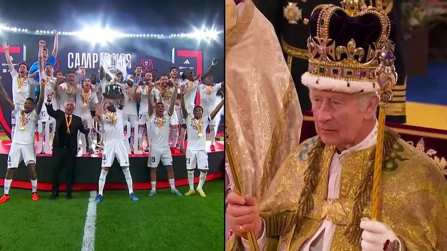 TVE reina el sábado con la Copa del Rey (39.5%) y la coronación de Carlos III (22%)