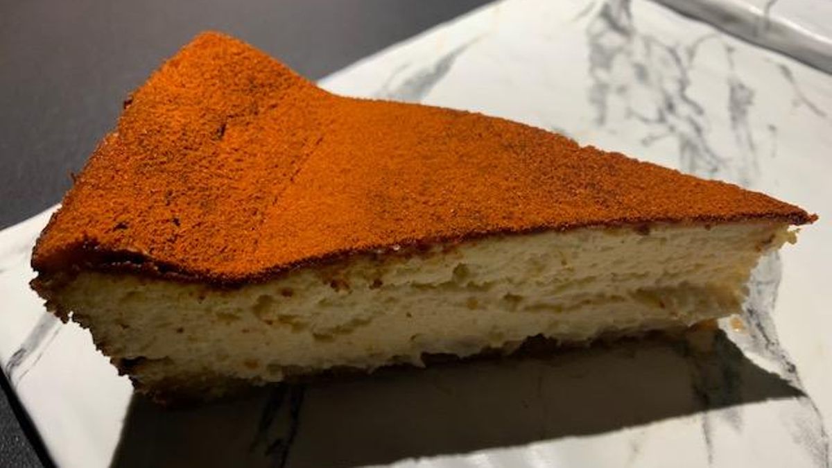 Tarta de queso majorero