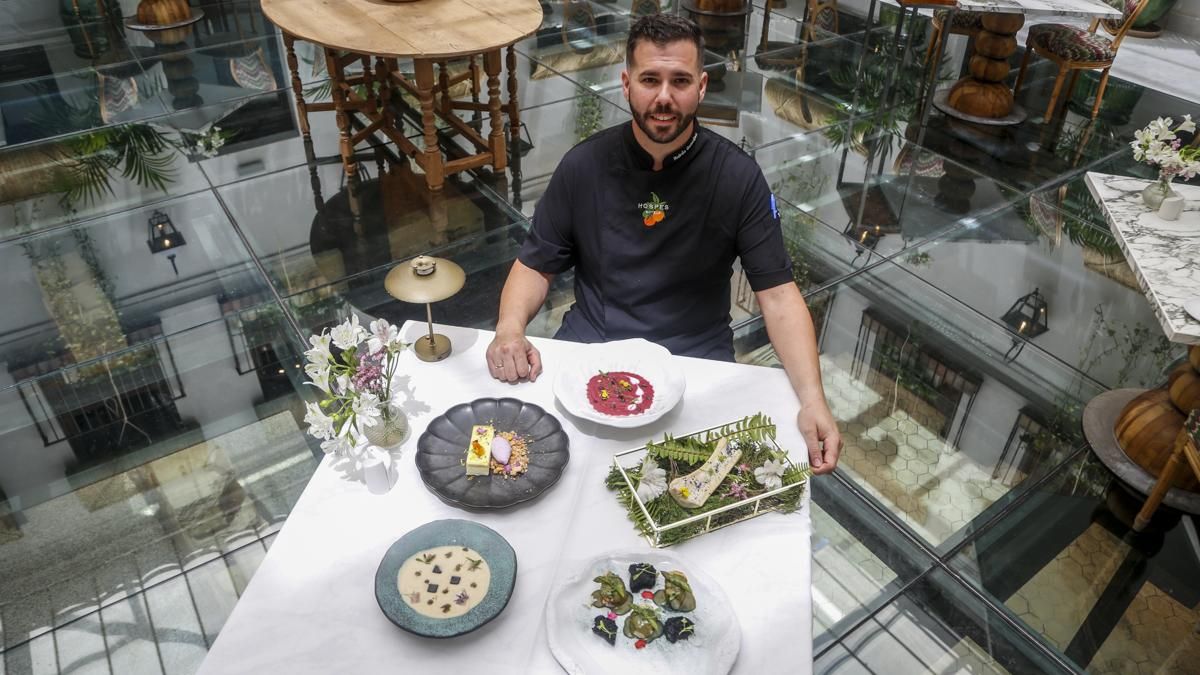El chef Rubén González presenta una nueva propuesta gastronómica en el hotel Hospes El Bailío
