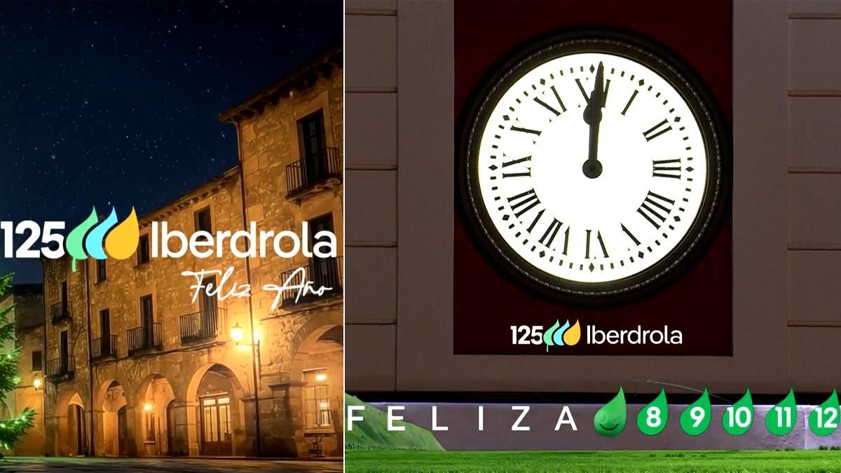 Iberdrola protagonizó el último anuncio del 2025 en TV por su 125 aniversario, instantes antes de las Campanadas