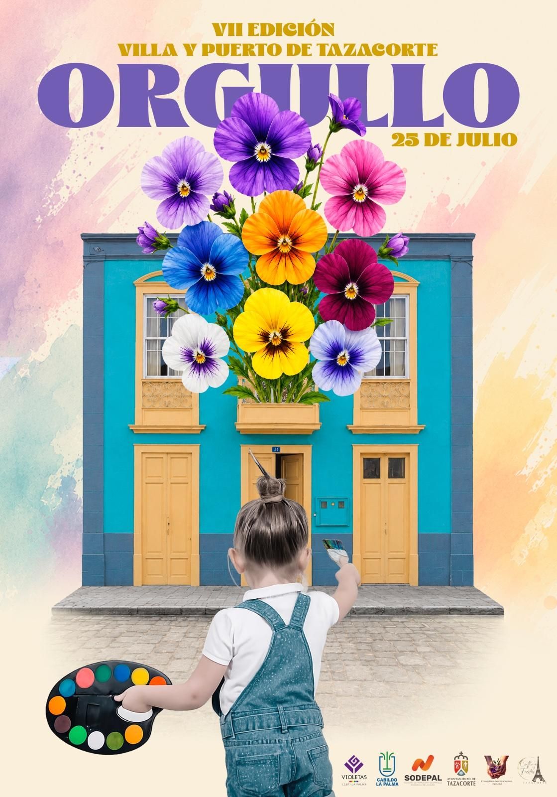 Tazacorte presenta el cartel del Orgullo LGTBIQ+ 2026 ‘Orgullo Chiquito’.