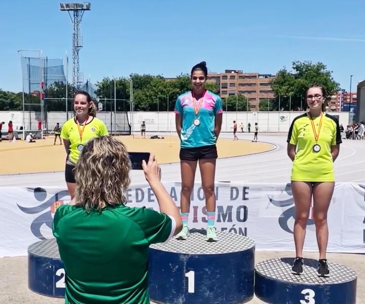 Sara Aparicio Franco, campeona de Castilla y León de Peso 2026.