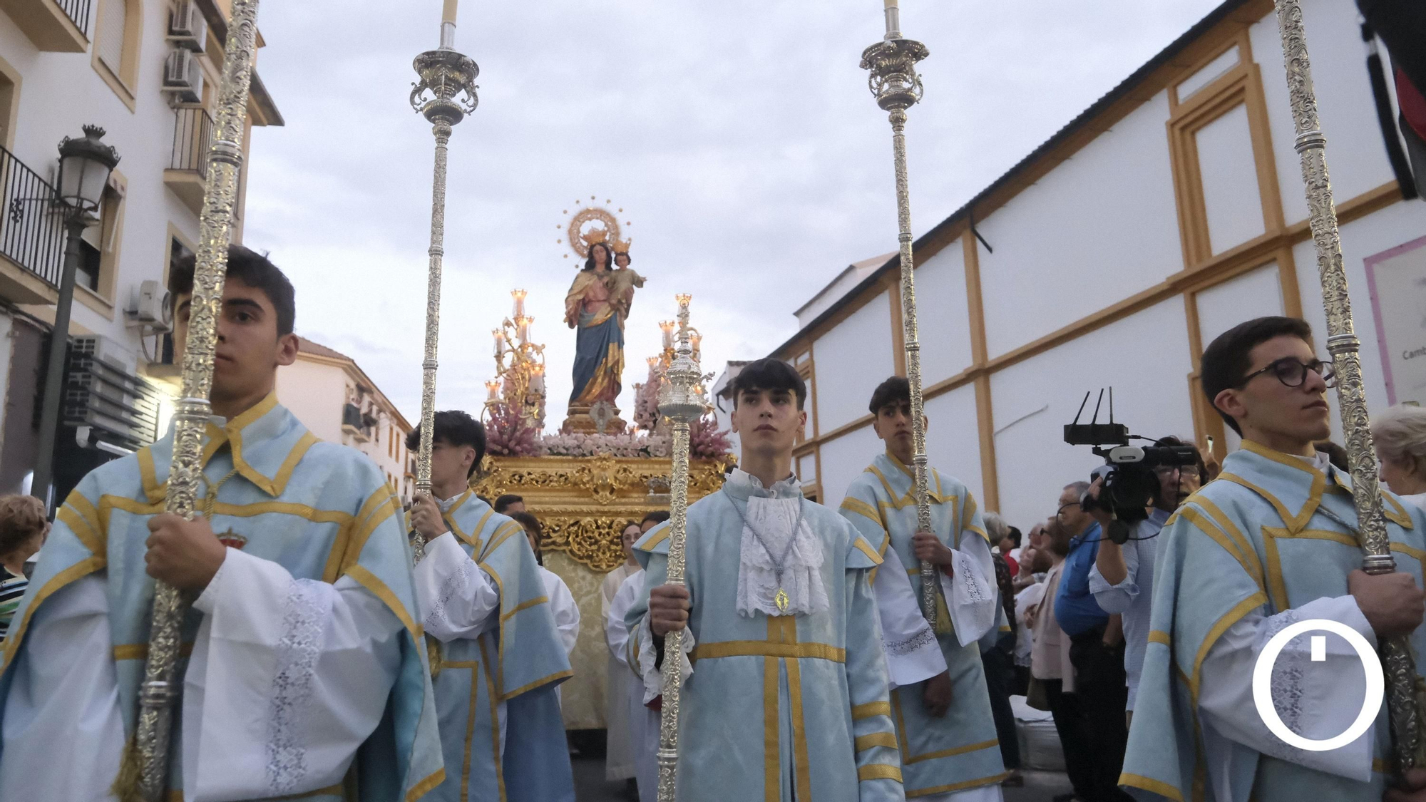 Procesión de María Auxiliadora en Córdoba.