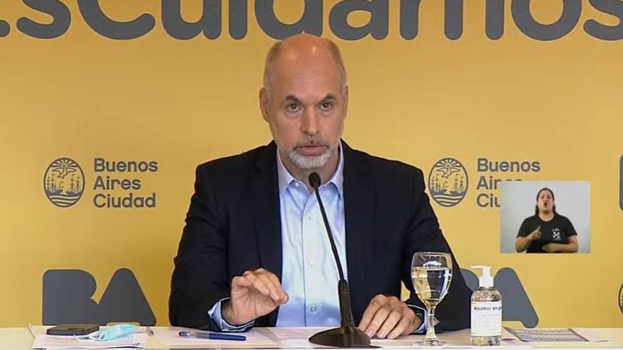 Larreta avaló el confinamiento y anunció la suspensión por tres días de las clases presenciales y virtuales