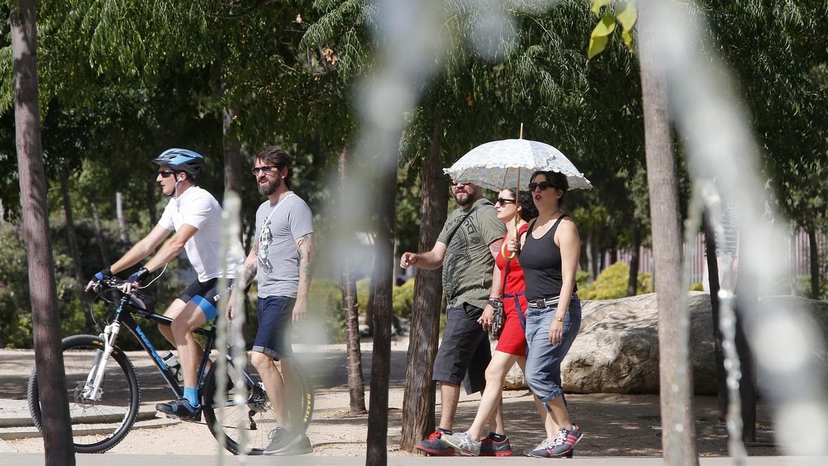 Madrid mantiene la alerta amarilla por calor con máximas de hasta 38 grados este lunes