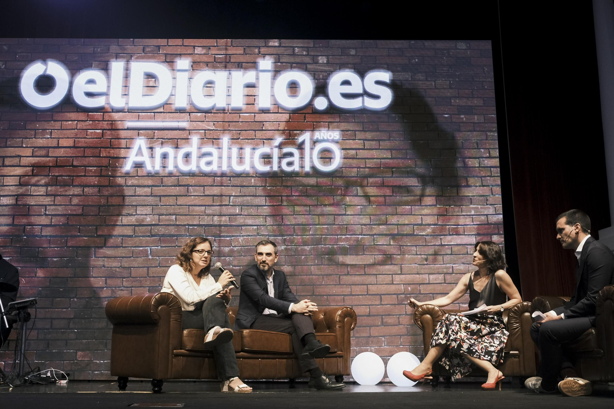 Lucrecia Hevia defendió los valores y el periodismo que se hace desde elDiario.es Andalucía