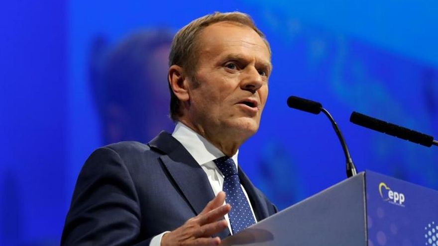 Donald Tusk, elegido como presidente del PPE con un mensaje antipopulista