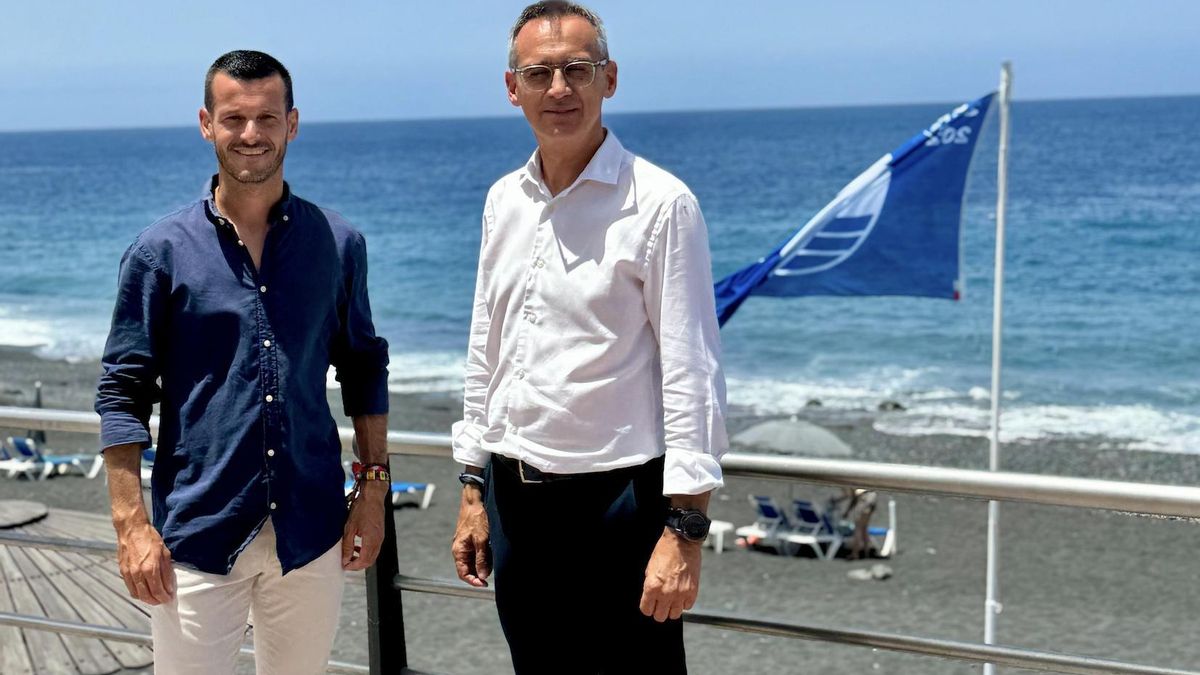 Puerto Naos y Charco Verde renuevan la Bandera Azul en 2026