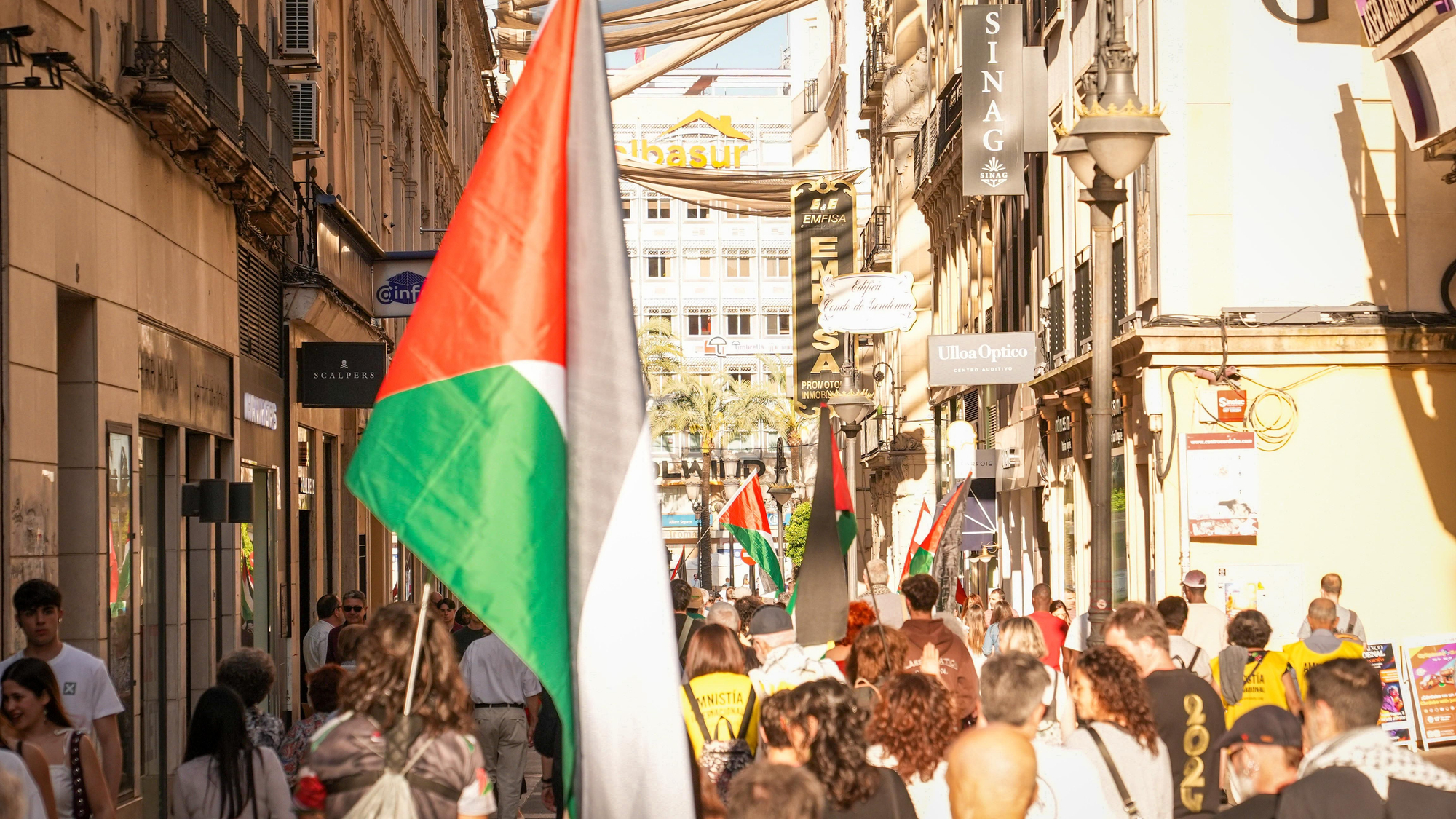 Manifestación de la Plataforma Córdoba con Palestina