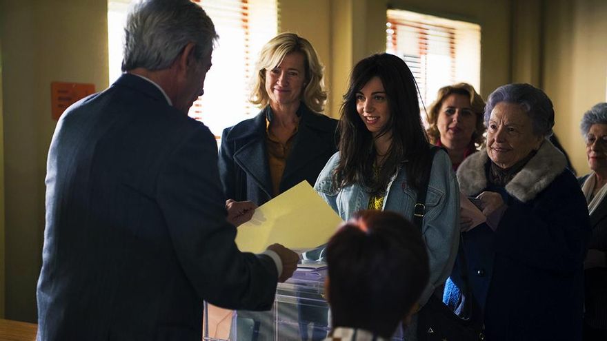 Ana Duato, Carmen Climent y María Galiana en "Cuéntame cómo pasó"