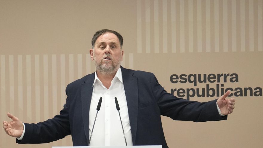 El presidente de ERC, Oriol Junqueras en una imagen de archivo. EFE/Alejandro García