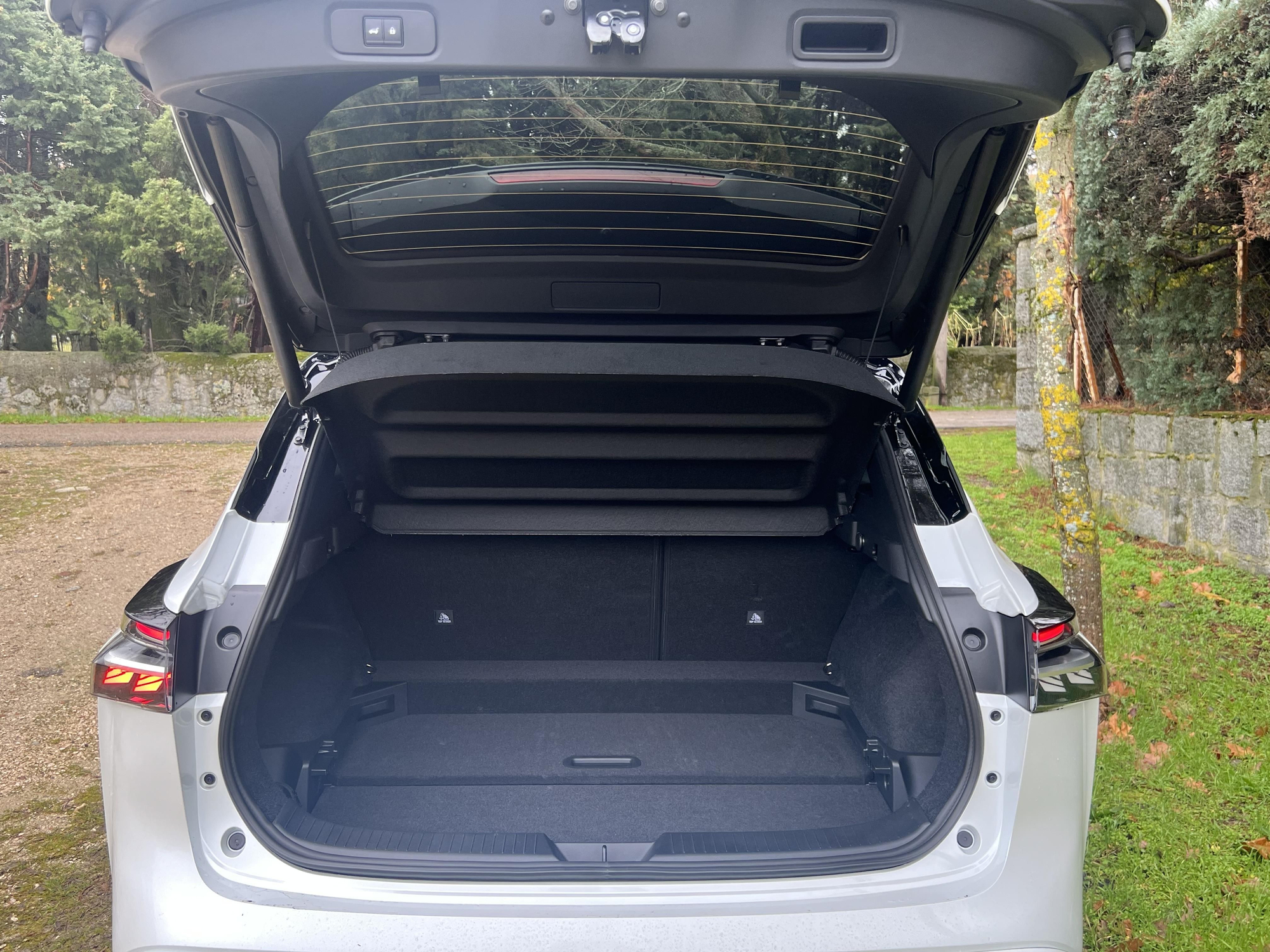 Maletero de la versión e-Power del Qashqai.