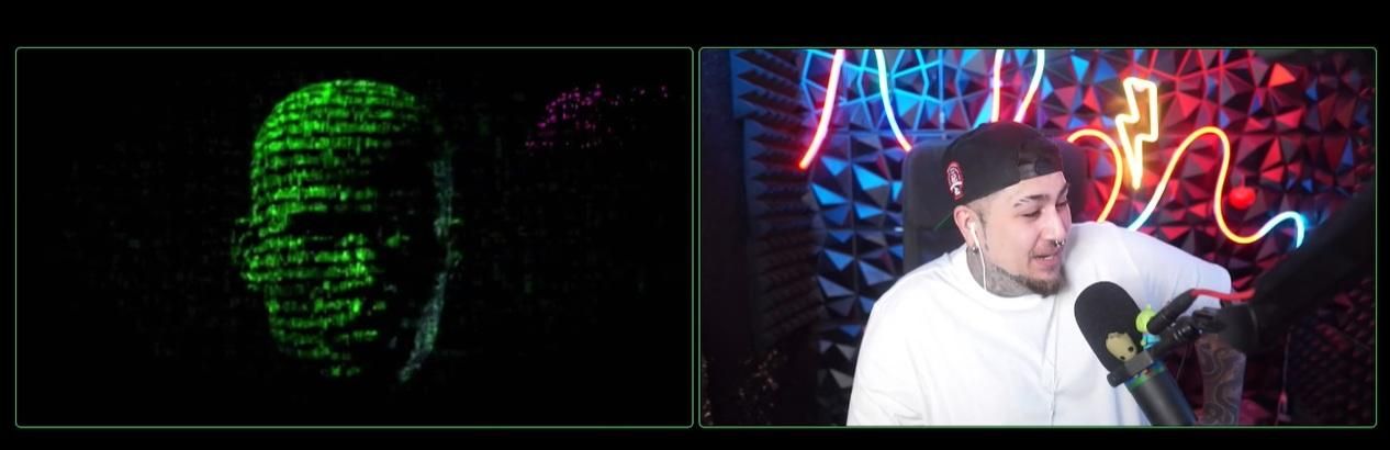 Un momento de la entrevista del streamer TomateKing con el presunto autor de la filtración