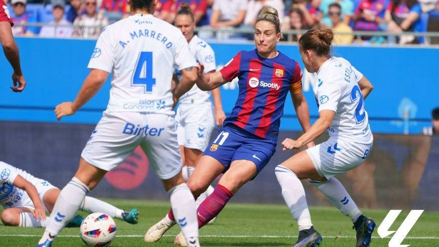 El Costa Adeje no puede ante un Barça infinitamente superior